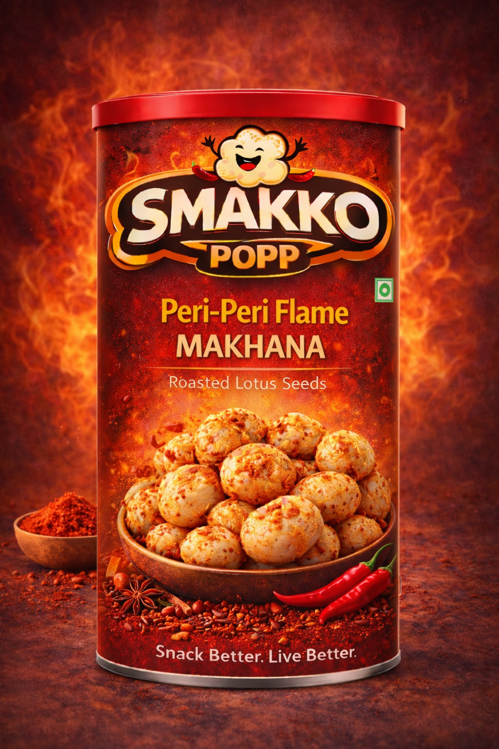 Peri Peri Flame Makhana